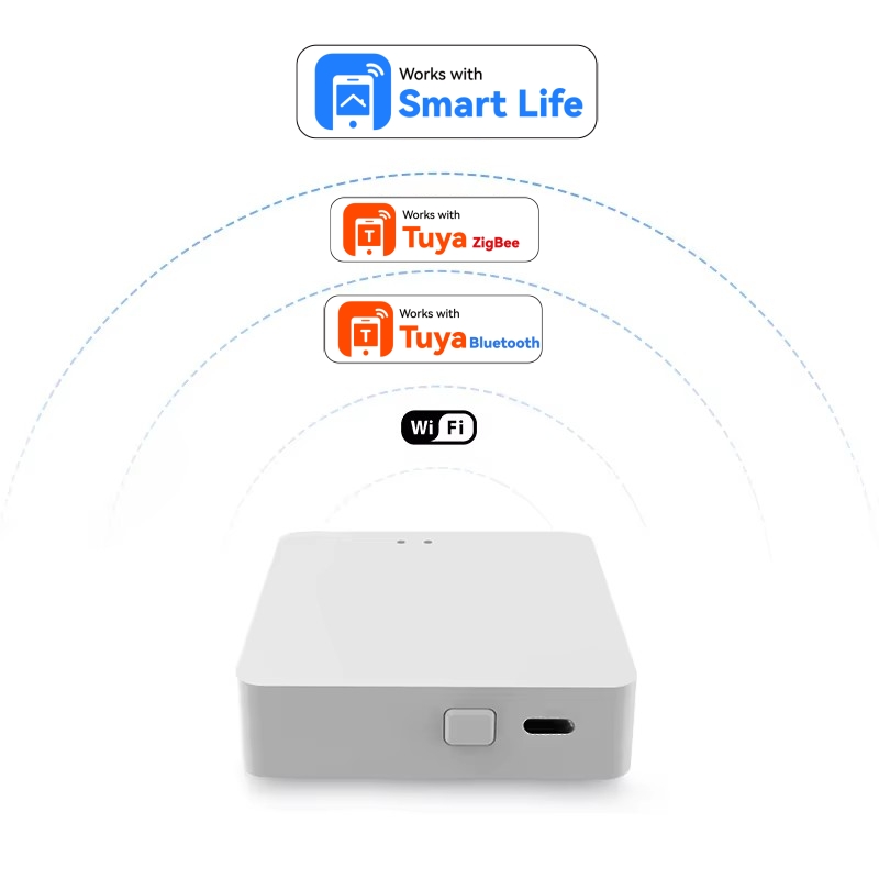 Smart Home Hub Ikea - بوابة زيجبي وبلوتوث ذكية متعددة الأوضاع،
