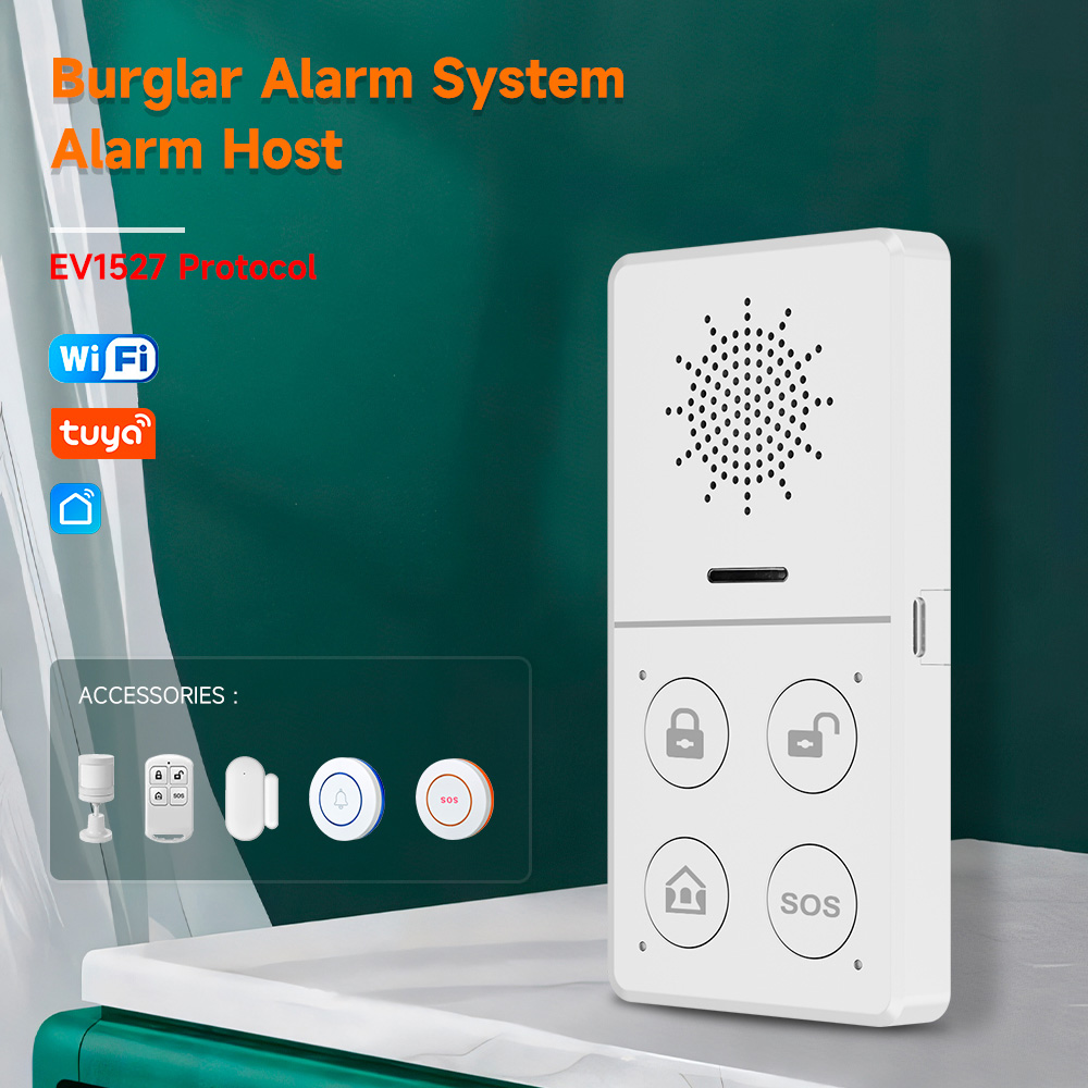 Smart Home Automation System - Tuya Wifi نظام إنذار ذكي 433M