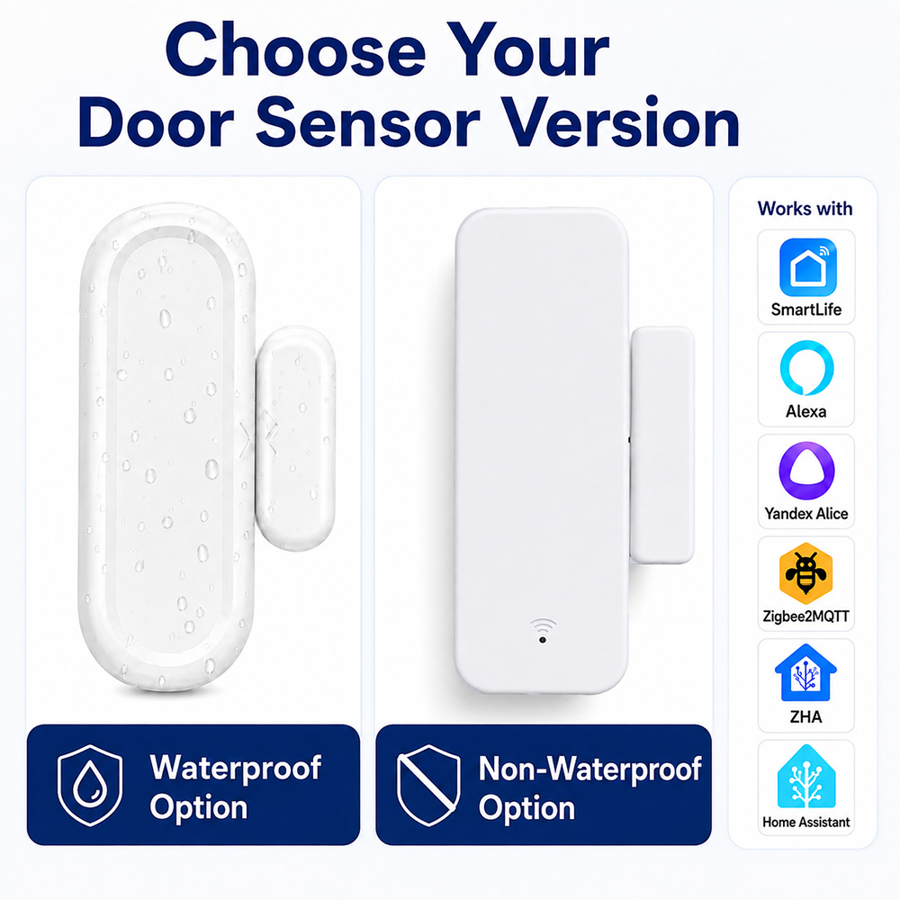 Smart Home For Windows - مستشعر الأبواب والنوافذ بتقنية Zigbee 3.0