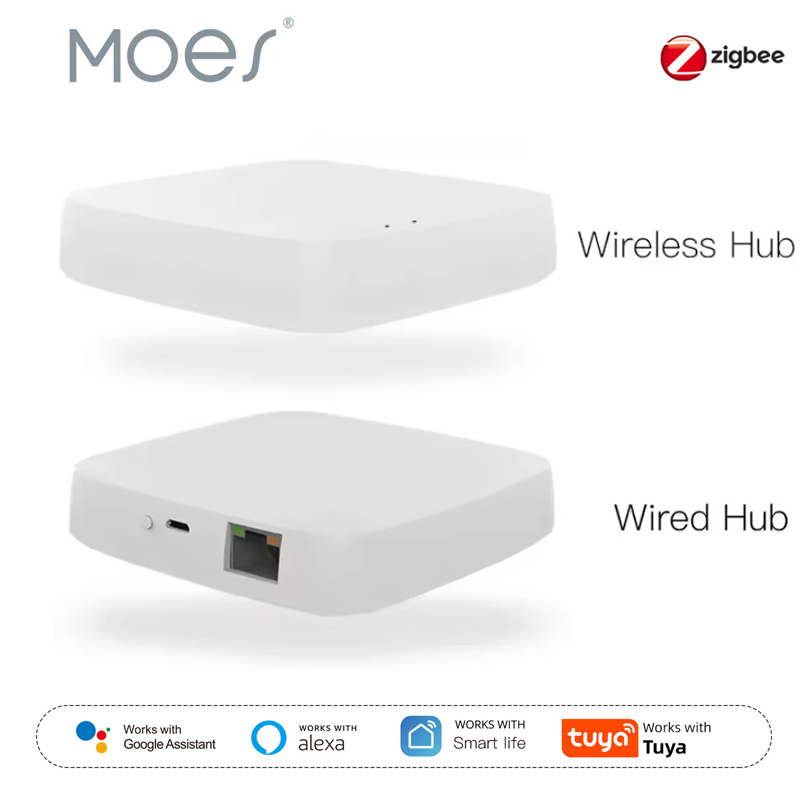 Smart Home Moes - Moes Tuya ZigBee 3.0 Smart Gateway
