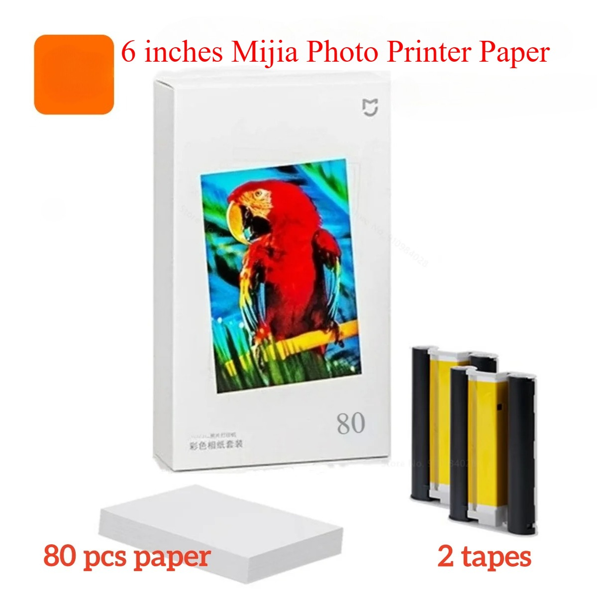Smart Home Xiaomi - طابعة صور MIjia مخصصة مع 80