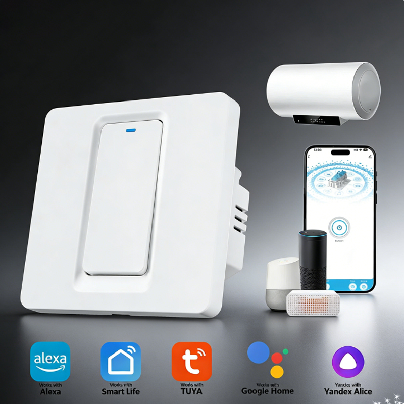 Smart Home Internet - مفتاح سخان المياه الذكي/واي فاي وتحكم