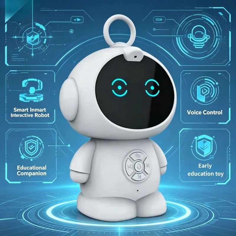 Smart Home Ai - روبوت ذكي يعمل بالذكاء الاصطناعي وواي