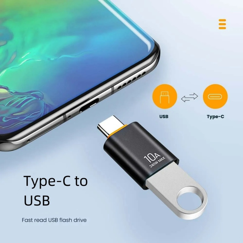 Smart Home Xiaomi - محول 10A OTG USB إلى النوع