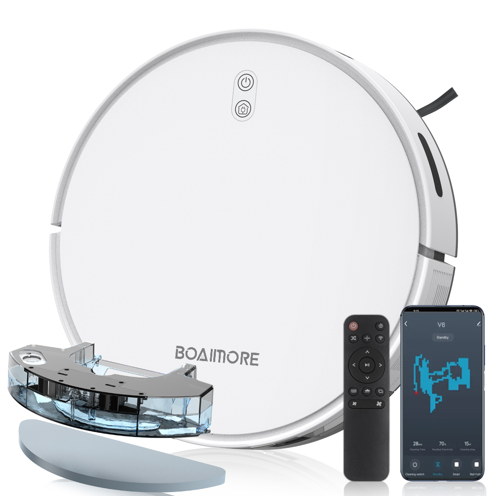 Smart Home Internet - جهاز آلي لتنظيف الأتربة كومبو ممسحة