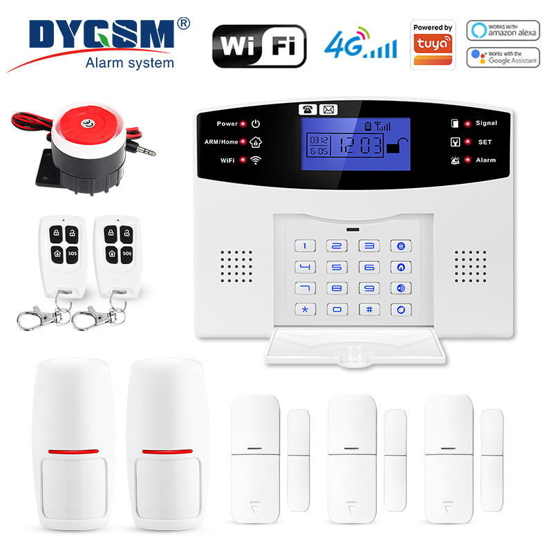 Smart Home Automation System - نظام إنذار أمان منزلي ذكي DYGSM