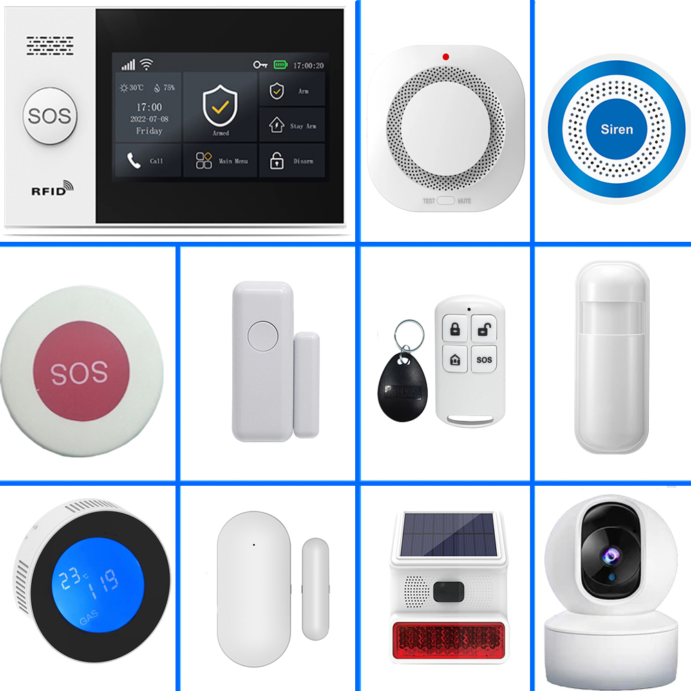 Smart Home Automation System - نظام إنذار المنزل الذكي PGST 4G