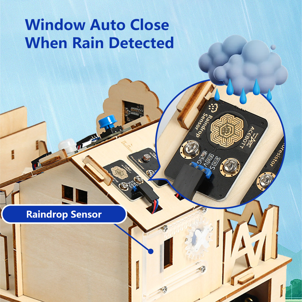 مجموعة أدوات ACEBOTT الذكية لل - مراجعة Smart Home Keyestudio وسعره