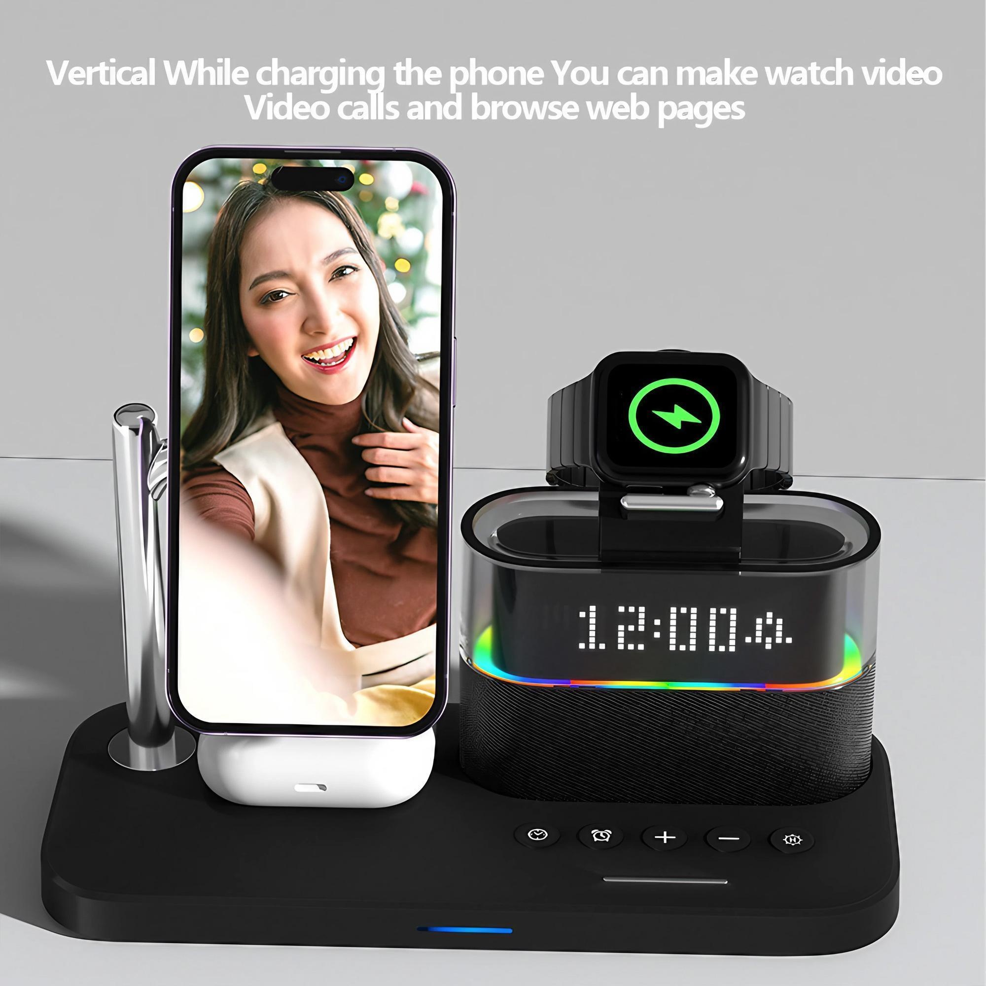 محطة شحن لاسلكية مغناطيسية لله - مراجعة Smart Home Internet وسعره