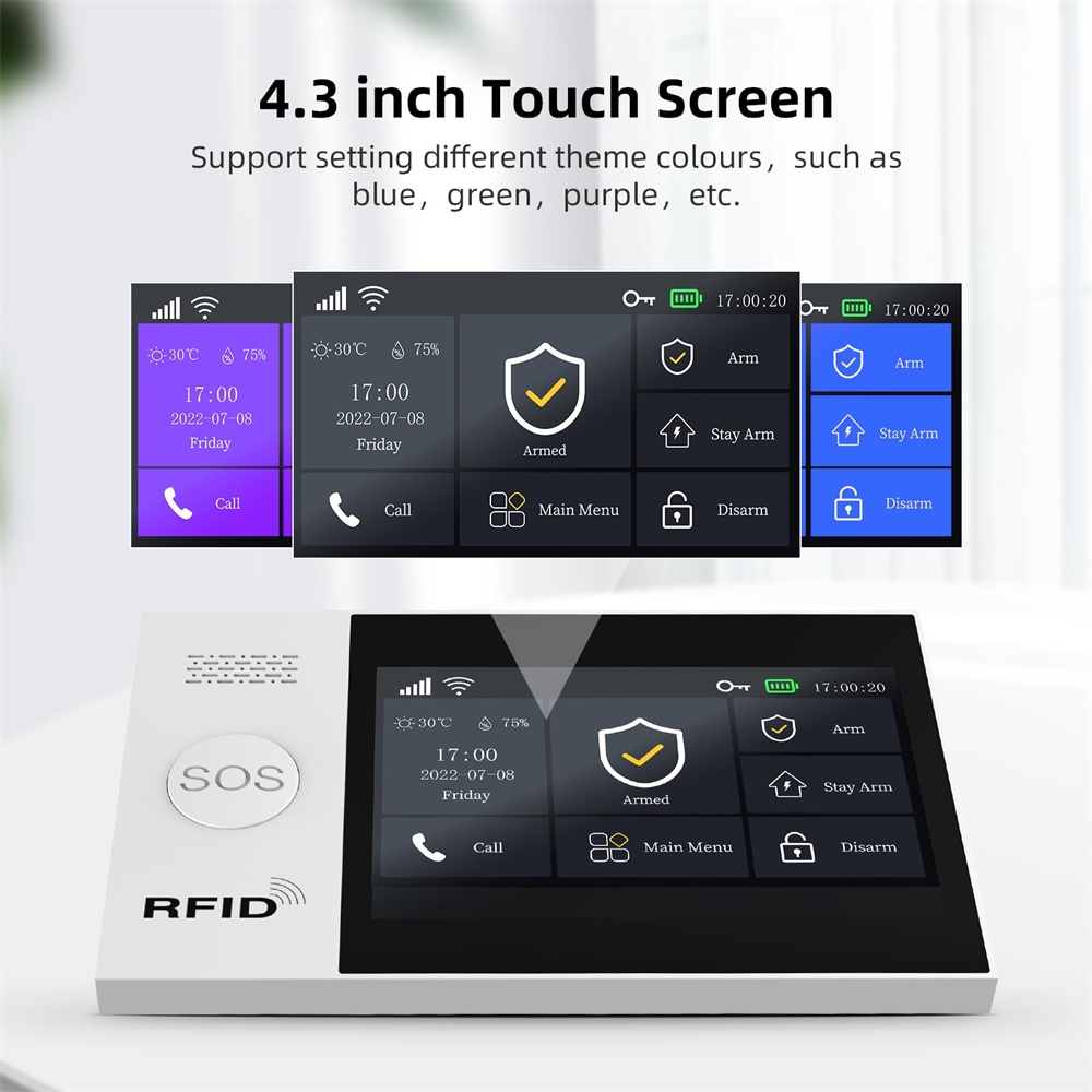 نظام إنذار ذكي بتقنية واي فاي  - مراجعة Smart Home Automation System وسعره