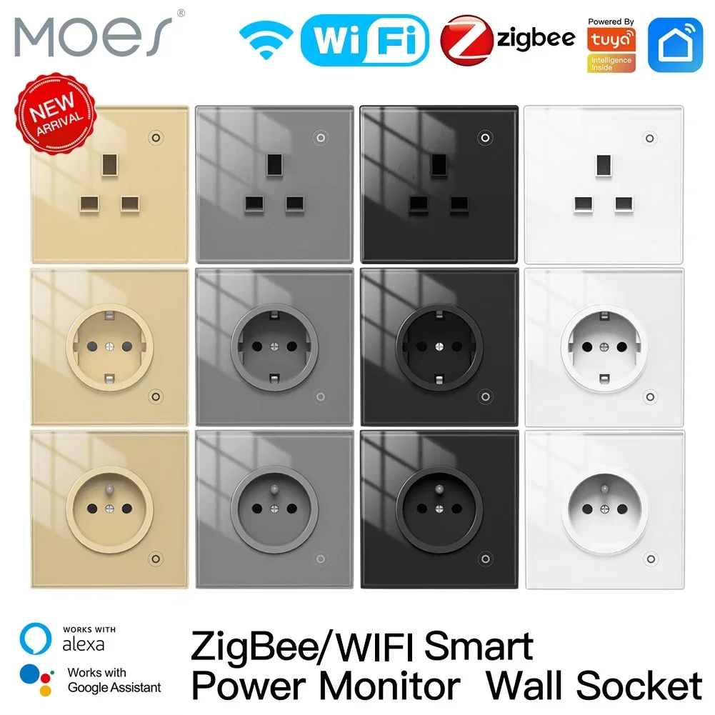 Moes ZigBee مقبس الحائط WIFI ل - مراجعة Smart Home For Windows وسعره