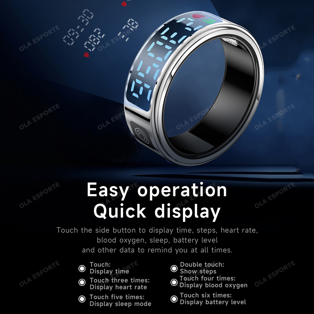 خاتم ذكي 2026 مع حاوية شحن وشا - مراجعة Smart Home Trainer وسعره