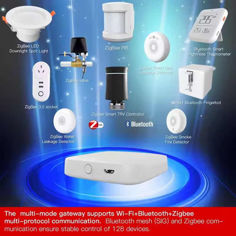 MOES Tuya ZigBee3.0 Smart Hub، - مراجعة Smart Home Moes وسعره
