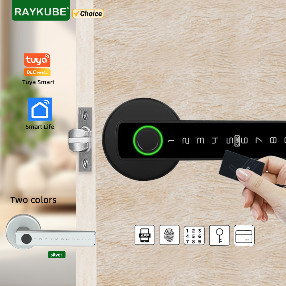 RAYKUBE M5 Tuya BLE قفل باب ذك - مراجعة Smart Home Keyestudio وسعره
