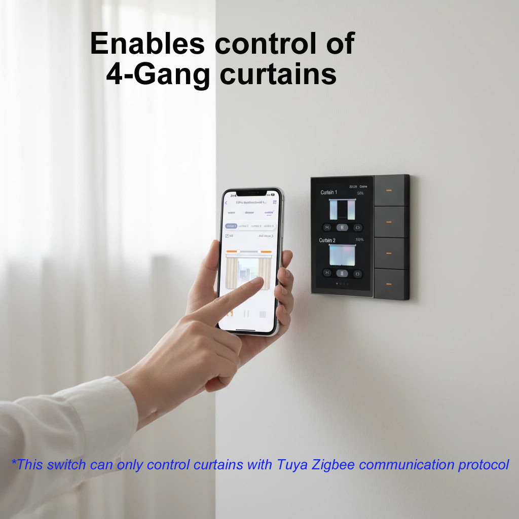 لوحة تحكم ذكية F3-pro من Tuya  - مراجعة Smart Home Internet وسعره