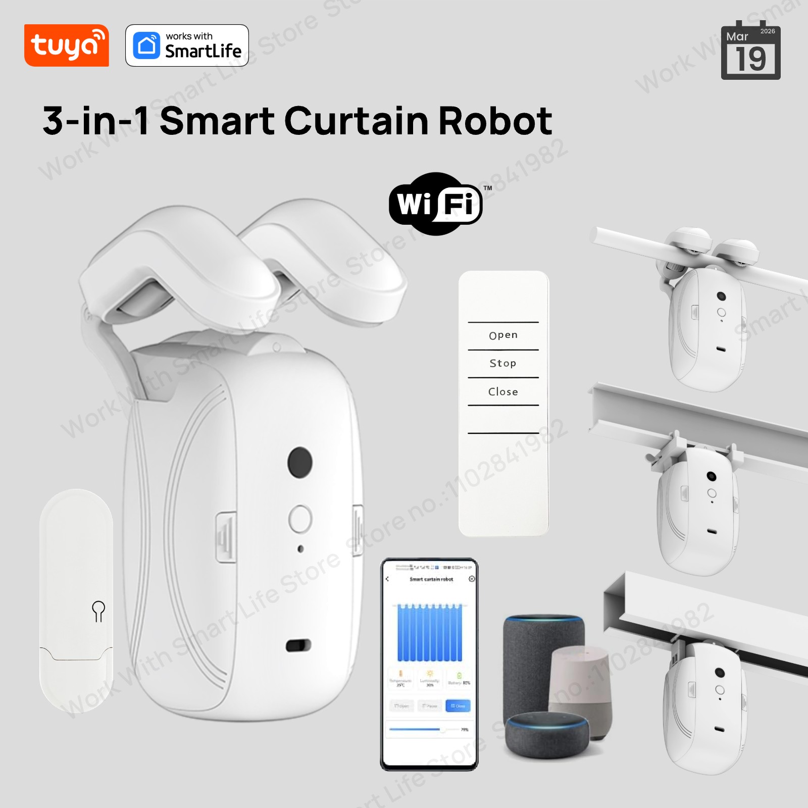 روبوت ستائر ذكي من تويا يعمل ب - مراجعة Smart Home Hub Ikea وسعره