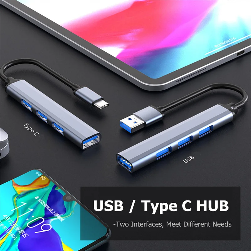 4-Port USB-C Hub 3.0/3.1-Multi - مراجعة Smart Home Xiaomi وسعره