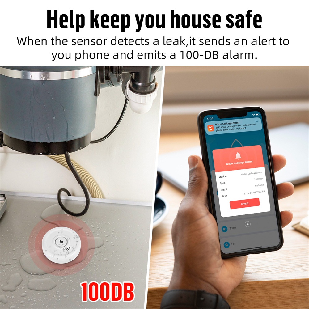 Fuers كاشف تسرب المياه إنذار ا - مراجعة Smart Home Automation System وسعره