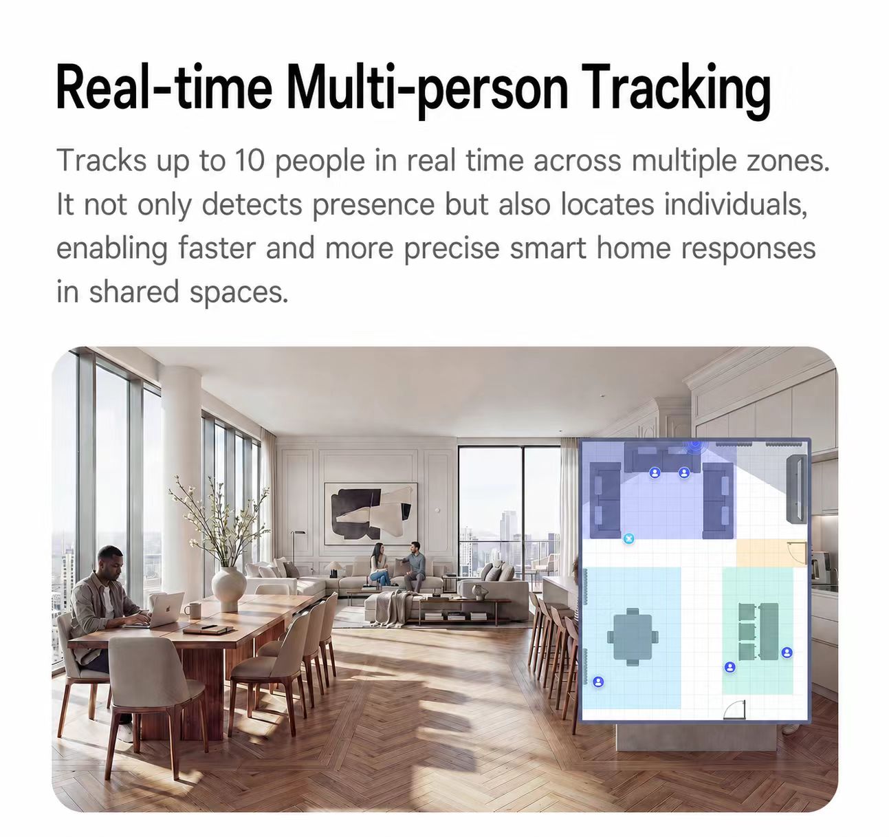 مستشعر وجود Aqara FP400 AI بتق - مراجعة Smart Home For Windows وسعره