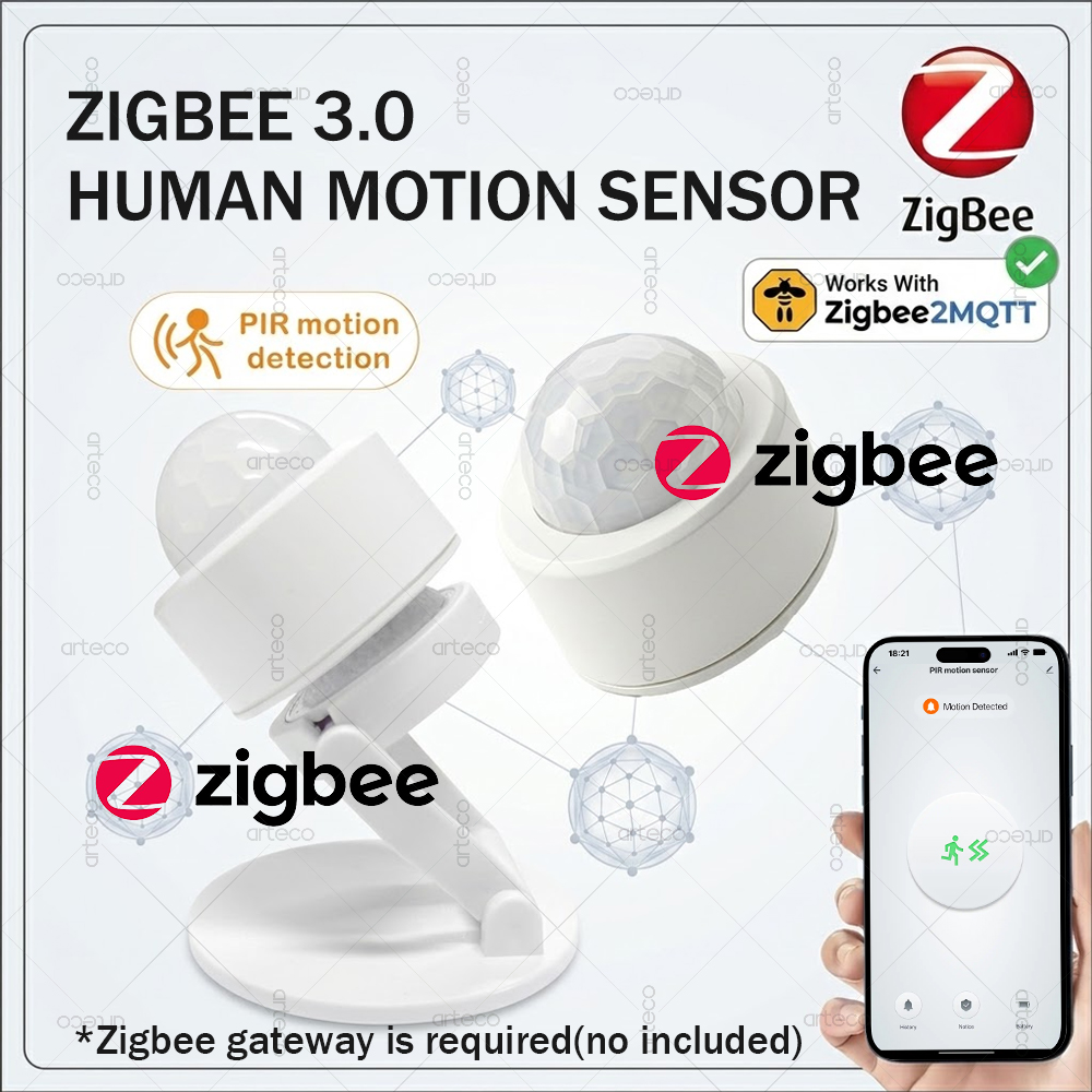 مستشعر حركة صغير بتقنية Zigbee - مراجعة Zigbee Motion Sensor وسعره