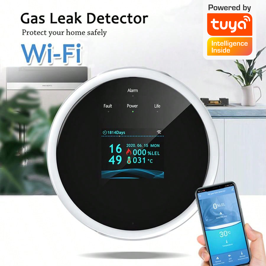 جهاز استشعار إنذار الغاز بتقني - مراجعة Smart Home Automation System وسعره