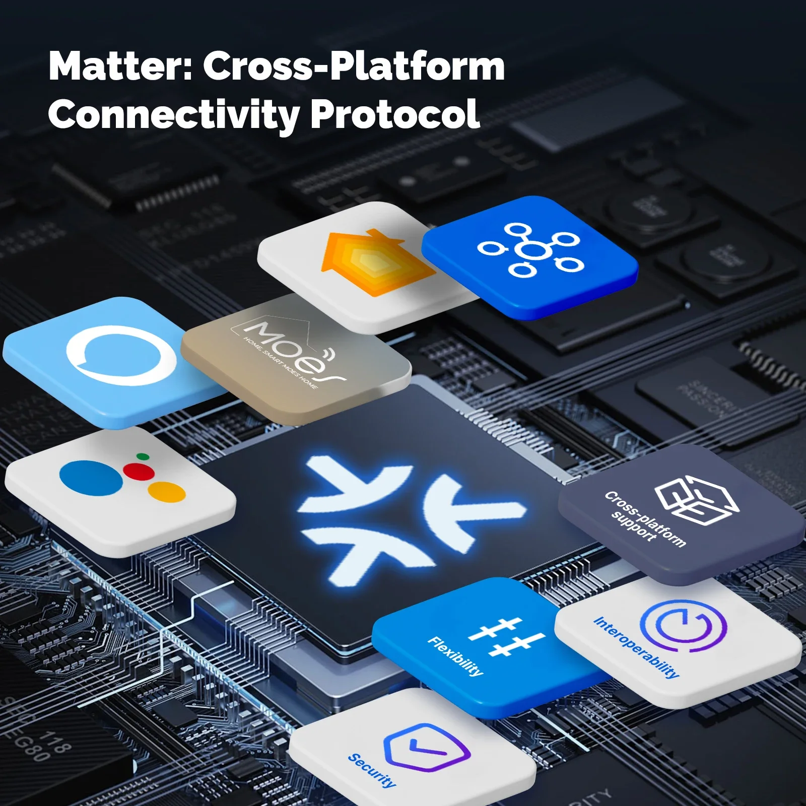 زر إضاءة ذكي MOES Matter Tuya  - مراجعة Smart Home Moes وسعره