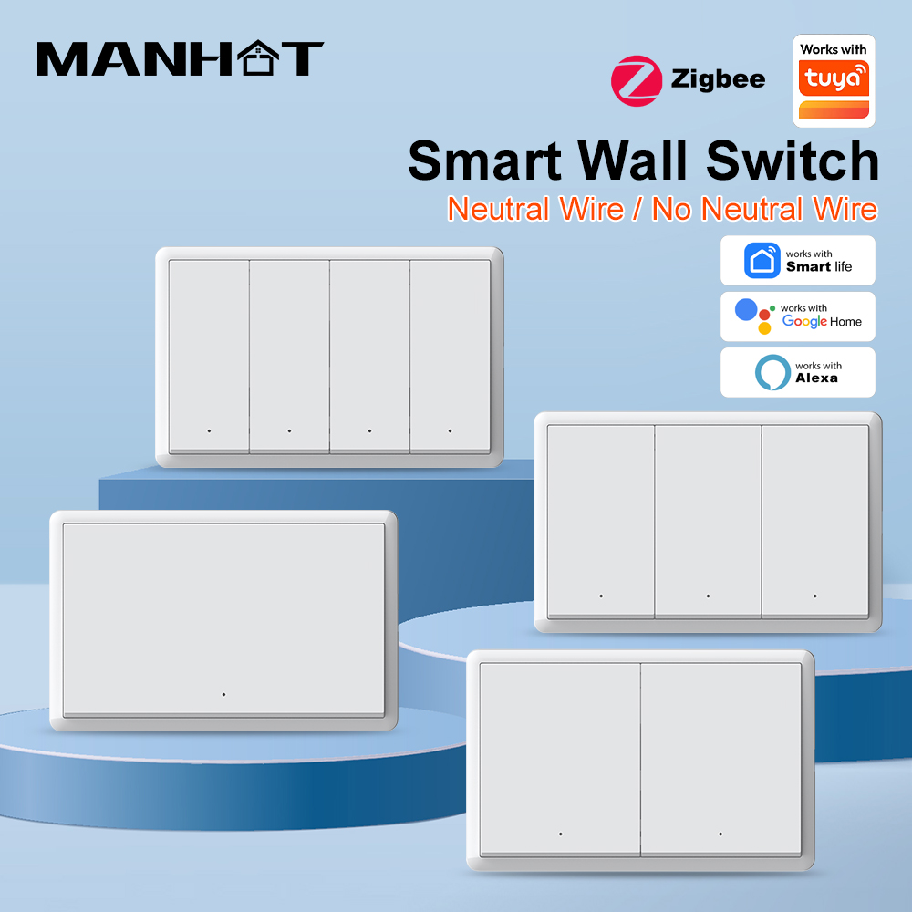 مفتاح إضاءة ذكي من MANHOT بتقن - مراجعة Smart Home Internet وسعره