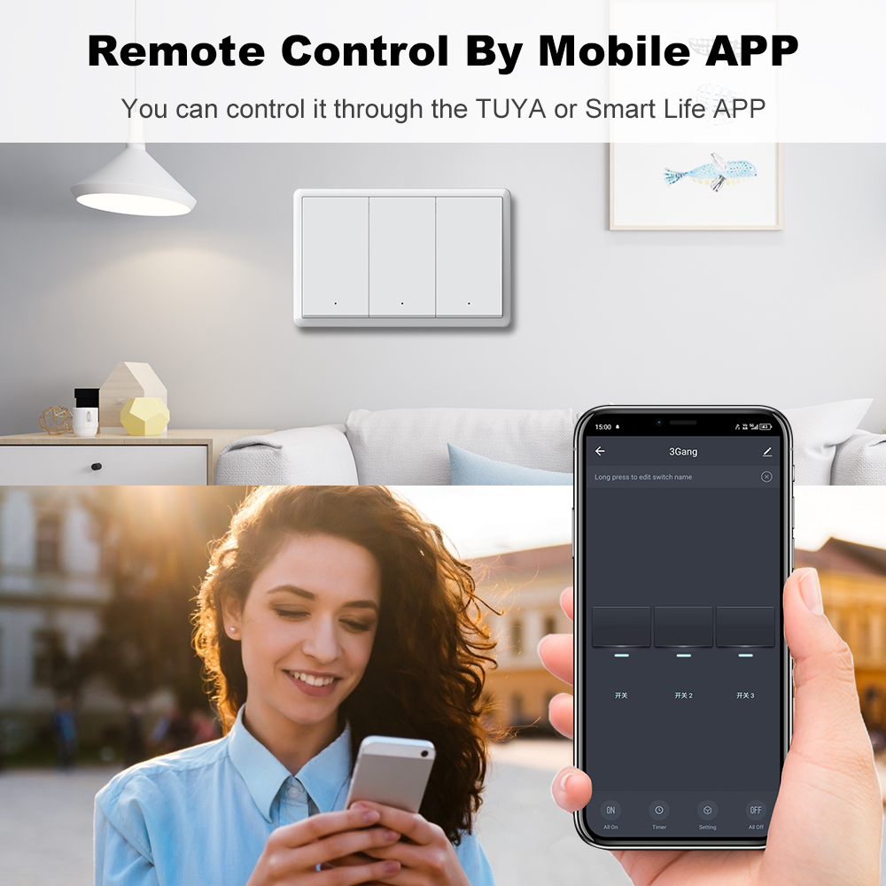 مفتاح إضاءة ذكي من MANHOT بتقن - مراجعة Smart Home Internet وسعره