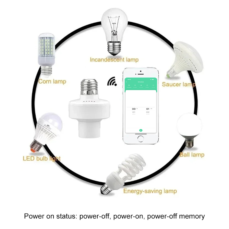 مقبس ذكي E27 من تويا مع مفتاح  - مراجعة Smart Home Internet وسعره