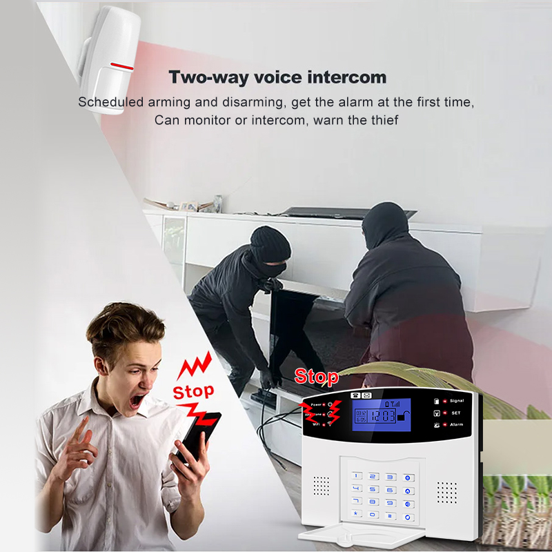 نظام إنذار أمان منزلي ذكي DYGS - مراجعة Smart Home Automation System وسعره