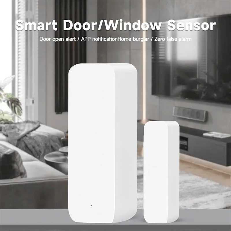 Tuya WiFi مستشعر الباب الذكي ب - مراجعة Smart Home Automation System وسعره