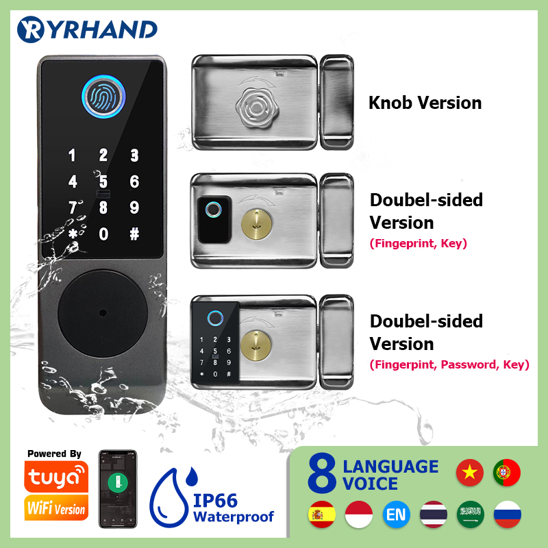Tuya قفل ذكي مقاوم للماء واي ف - مراجعة Smart Home Keyestudio وسعره